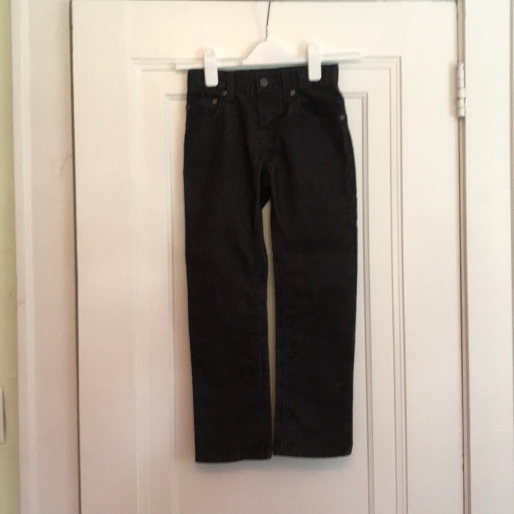 Boys black cord